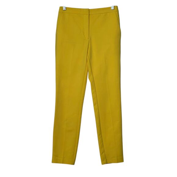 ZARA BASIC yellow straight legs pants size M - Picture 11 of 12